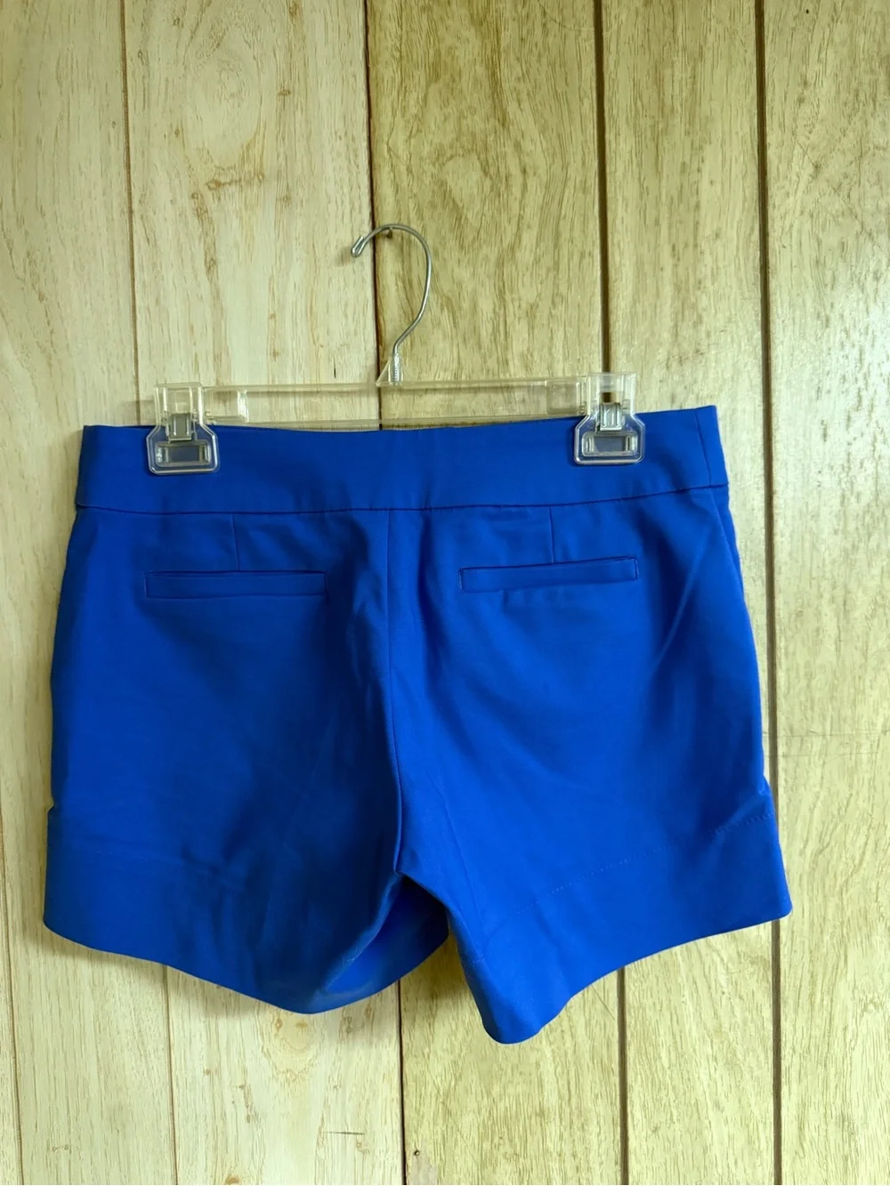 Jessica Simpson Cobalt Blue High-Waist Shorts - Picture 2 of 4